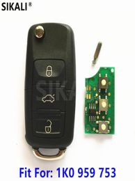 Car Remote Key For 1k0959753 5fa00874910 For Vw Caddyeosgolfjettasiroccotiguantouran Id48 Chip Haa Blade3754256