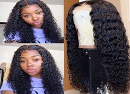 360 Lace Frontal Wig Deep Wave Bob Lace Front Curly Human Hair Wigs For Women 13x6 Fake Scalp Wig 250 Density5169793