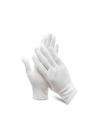White quality cotton work gloves for both men and women Fibre is comfortable breathable239c6126458
