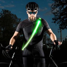 Racing Jackets USB Rechargeable LED Reflective Belt Sash Safety Running Gear Band For Night