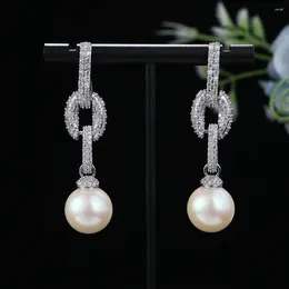 Dangle Earrings Luxury Nigerian Party Big Ball Drop For Women Wedding Dubai Bridal Jewellery Boucle D'oreille Femme A0157