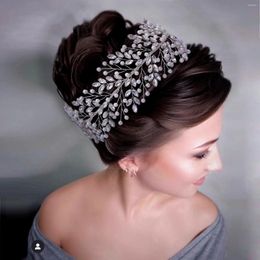 Hair Clips YouLaPan Luxury Rhinestone Hairpiece Bridal Wedding Jewellery Accessories Handmade Woman Party Crystal Headwear HP546