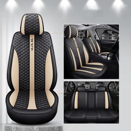 Car Seat Covers Full Set Universal For Great Wall Poer Leather Auto Interior Accessories