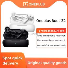 Cell Phone Earphones Oneplus Buds Z2 wireless headset TWS true Bluetooth ultra-long 38-hour battery life noise reduction YQ240219