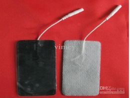 100pcsLARGE N0NWOVEN FABRI TENS MACHINE REPLACEMENT PADS ELECTRODES REUSABLE LONG LIFE PADSMASSAGE PADS 59CM4123047