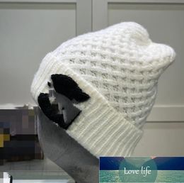 Quality Top Winter Knitted Hat Warm Thickened New Woollen Cap Male and Female Trendy Brand Same Korean Fashion Earmuffs Hat Wholesale