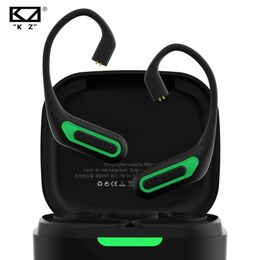 Cell Phone Earphones KZ Az10 Upgrade Wireless Bluetooth-compatible 5.2 Cable HIFI Ear Hook Headset Sport Cancelling Headphones YQ240219