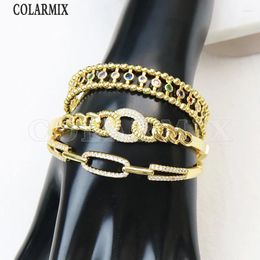 Bangle 5 Pcs Classic Design Cuff Eyes Bracelet Women Jewelry Lovely Gift 40352