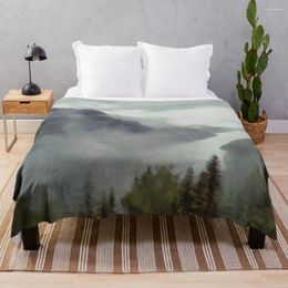 Blankets Bruinen River Throw Blanket Warm For Winter Decorative Sofa Single Christmas Gifts