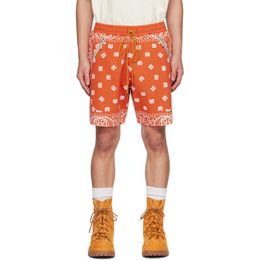Chaopai RHUDE Micro Label Ethnic Totem Casual Shorts Mens and Womens High Street Beach Sports Capris6