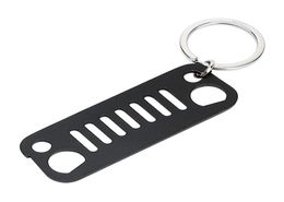 Car Key Chain Stainless Steel Selling Auto Keychain High Quality Key Ring Car Accessories for Jeep Grill Keyring8275060