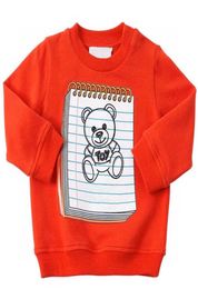 Children Sweatshirts 22FW Loose Pullover Tops Long Sleeve Shirts Kids Boys Girls Clothing with Letter Bear Head Prined 4 Styles3800712
