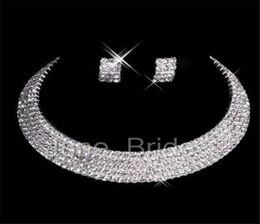 Classic Designer Sexy MenMade Diamond Earrings Necklace Party Prom Formal Wedding Jewelry Set Bridal Accessories In Stock45760649994679