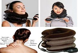 NEW Neck Massager Brace Support Cervical Collar Air Traction Therapy Device 2020 Adjustable Universal Fit For Most6239193