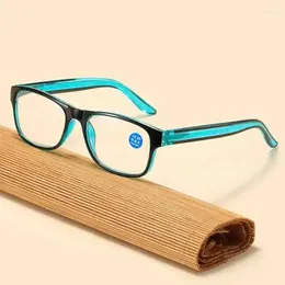 Sunglasses Anti Blue Light Reading Glasses Fashion Women Men Clear Computer Presbyopic Eyeglasses Spring Legs Frame Eyewear 1.0 4.0