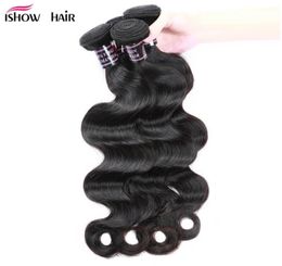 Body Wave Human Hair Bundles Peruvian Indian Virgin Hair Bundles Cheap 8A Brazilian Hair Bundles 10PCS Whole For Black Women6574053299815