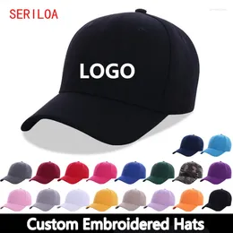 Ball Caps Custom Embroidered Hats Cap Cuatomized Name Adult Hip-Hop Flat Baseball