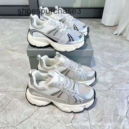Designer Balencigs Fashion Casual Shoes Roller Skates 2024 New Paris Dad Shoes Thick Sole Elevated Casual Shoes 23 Brushed Breathable Casual Sports Shoes 1FF4