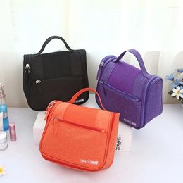 Cosmetic Bags Travel Hook Wash Bag Large Capacity Makeup Skincare Products Foldable Hanging Storage