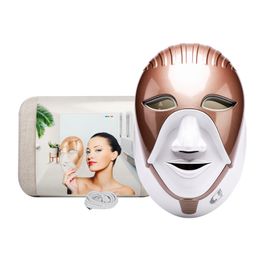 Cleopatra Face Massager beauty mask LED touch seven Colour Colour light skin rejuvenation beauty instrument Photon face acne facial mask instrument