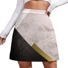 Skirts Geometric Minimalism Mini Skirt Women Clothing 2024 Arrivals Women's Trend Night Club