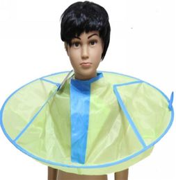 Child Kid Hair Cutting Cape Gown Hairdresser Bib Barber Cloak Styling Salon Waterproof Foldable Will Shiped ASAP7151508