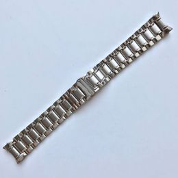 Stainless steel original watchband for L2 673 men's band Steel belt butterfly buckl203a