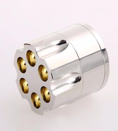 Bullet shape smoke grinder 3 layers of metal smoke grinder Zinc alloy smoke filter with Magnetic cap4379857