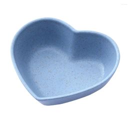 Plates 4pcs Sauce Dishes Heart Shape Dipping Bowls Soy Mini Dinnerware Plate Condiment Dish For Paste