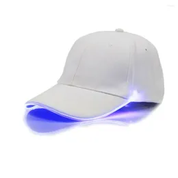 Ball Caps Party Hat Hip-Hop Baseball Club Cap Lighted Up LED Glow Sports Headband