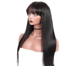 360 Frontal Human Hair Full Lace Wigs Brazilian Virgin Human Hair Straight Lace Front Wigs Remy Full Lace Human Hair Wig8517594