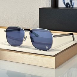 Classic Sunglasses For Men Women Fashion A86S Retro Eyewear Designers Outdoor Beach Leisure Style Goggles UV Protection Anti-Ultraviolet Hexagon Frame Random Box