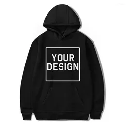 Men's Hoodies Customised Pattern Print Merch Women Men Fashion Casual Long Sleeve Sweatshirts