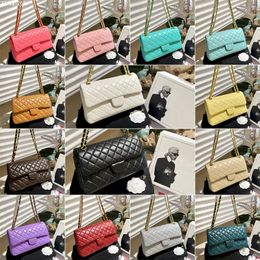 10A Mirror quality shoulder bags classic sheepskin diamond lattice flap bag designer women chain cross body luxuries designers handbag chan