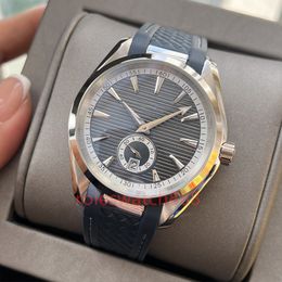 40% OFF watch Watch AQUA TERRA Mens omg 300m 007 Rubber strap 41mm aaa luxury wristwatch 2813 AAA movement Original Waterproof sapphire