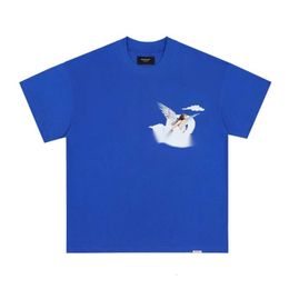 Represente Designer T-shirt Top Quality Men's T-Shirts Angel Print Couple Oversize Fashion Brand Hip Hop Loose Short Sleeve T-shirt