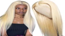 613 Lace Front Wig Straight Lace Fronal Human Hair Wigs for Black Women Brazilian Honey 13x6 Short Bob Lace Long Remy Wigs2212245