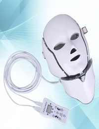 Version Pdt Light Therapy Led Facial Mask With 7 Pon Colors For Face And Neck Home Use Skin Rejuvenation7698460