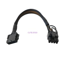 PCIE 5.0 12pin 12VHPWR To 8Pin PCI-e PCI Express Computer GPU Graphics Card Power Cable 20cm