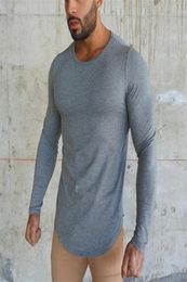 Brand fashion Mens t shirt Spring Autumn Slim longsleeve Fitted Tshirts male Tops Leisure Bodybuilding Long Sleeve tees 2012025035829