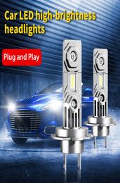 Car H7 LED Headlight Bulbs 12000LM 6000K High Low Beam Front Fog Lights Motorcycle Headlight Plug and Play6549215