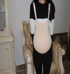 Fake pregnant belly in cloth bag silicone belly tasteless fake belly for pregnant woman 7458811