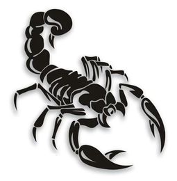 3031CM 1Pcs Crayfish Decal vinyl Car Sticker BlackSilver CA11003233347