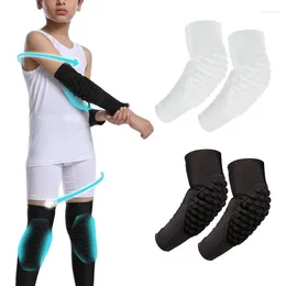 Knee Pads Gym Sport Basketball Elbow Protector Anti-collision Arm Sleeve Warmer Breathable Pad Support Safe Guards
