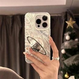Designer Fashion Phone Cases For IPhone 15 14 Pro Max 13 12 Pro Max 13mini 11 X XS XR XSMax 7 8 Stereoscopic Planet Support Phone Cover