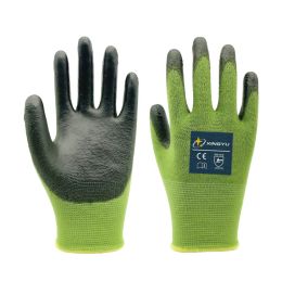 Gloves Bamboo Gardening Gloves for Women and Men Nitrile Working Gloves NonSlip Summer Lightweight Gloves with PalmCoated Ventilate