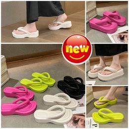 Slippers Fashion Designer Slides Sandals Trend Womans Foam Rubber Jelly Sandals Pool Flip Flops Sliders Loafers size 36-41 softy comfort pink green white