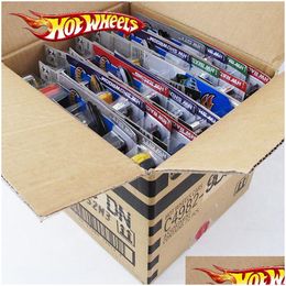 Diecast Model Cars 72Pcs/Box Wheels Metal Mini Car Brinquedos Toy Kids Toys For Children Birthday 143 Gift Quality Drop Delivery Gift Otxf5