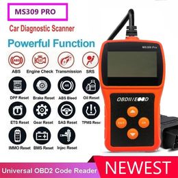 NEUES OBDII-Codeleser-OBD-Scanner-Tool MS309PRO CAN-BUS-Autodiagnosesysteme MS309 Pro-Lesekarten-Fehlerdetektor
