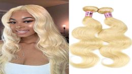 NamiBeauty 613 Blonde Brazilian Hair Bundles Weave Straight Body Wave Remy Human Hair Extensions77239409567730